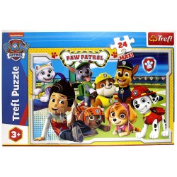 Puzzle Maxi 24 Psi Patrol wesoła drużyna