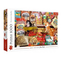 Puzzle 1000 - Kocie słodkości
