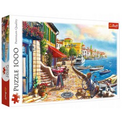 Puzzle 1000 - Słoneczny bulwar