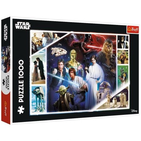 Puzzle 1000 - W odległej galaktyce - Star Wars