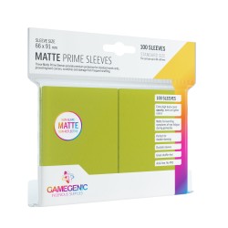 Gamegenic: Matte CCG Sleeves (66x91 mm) - Lime