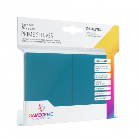Gamegenic: Prime CCG Sleeves (66x91 mm) - Blue