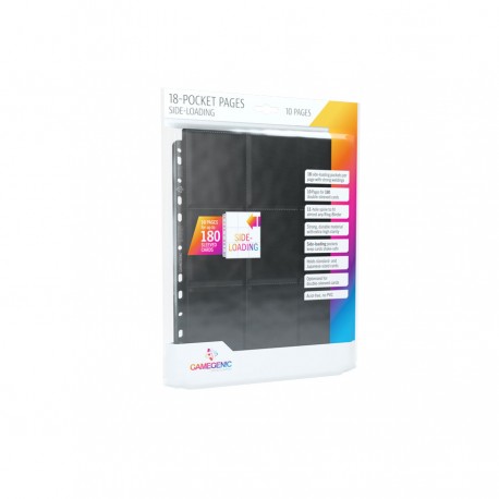 Gamegenic: 18-Pocket Pages Sideloading - Black
