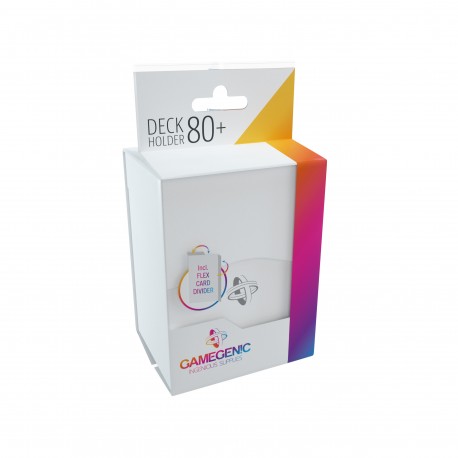 Gamegenic: Deck Holder 80+ - White