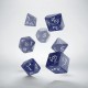 Komplet Kości Classic RPG Dice Set-Kobaltowo-biały