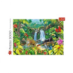 Puzzle 2000 Las tropikalny