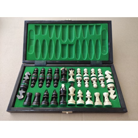 SZACHY PEREŁKA 35 cm - CH134AK BROWN