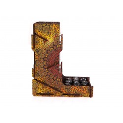 Wieża do Kości UV Print Golden Skull