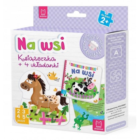 Puzzle dla malucha. Na wsi