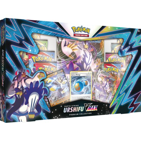 Pokemon TCG: Urshifu Rapid Strike VMAX Premium
