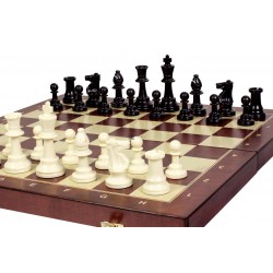 Szachy treningowe 48 cm dociążane metalem T50