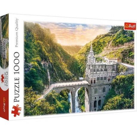 Puzzle 1000 Sanktuarium Las Lajas, Kolumbia