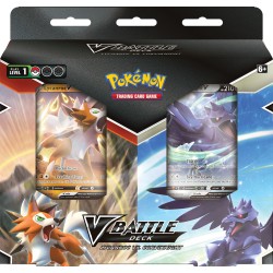 Pokemon TCG: V Battle Deck Bundle Lycanroc vs. Cor