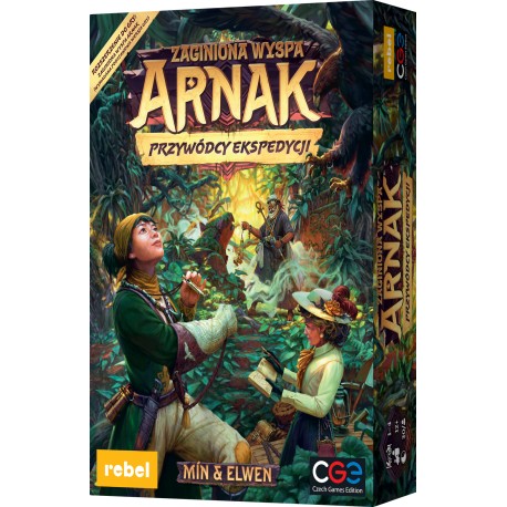Zaginiona wyspa Arnak: Przywódcy ekspedycji