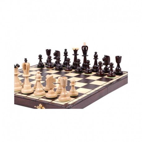 SZACHY AS (42x42cm) tradycyjne, uniwersalne - CH11