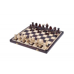 SZACHY KRÓLEWSKIE DUŻE (44x44cm) - CH111 BROWN